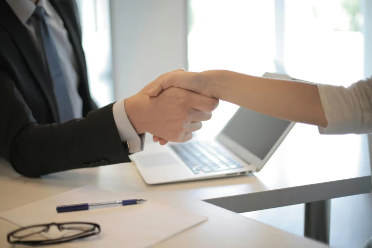 interview handshake