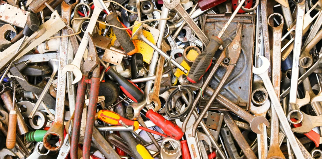 Bunch of unorganized tools